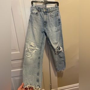 zara size 6 jeans! barely worn